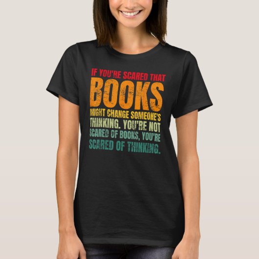 T-shirt Lire livre interdit (Devant)