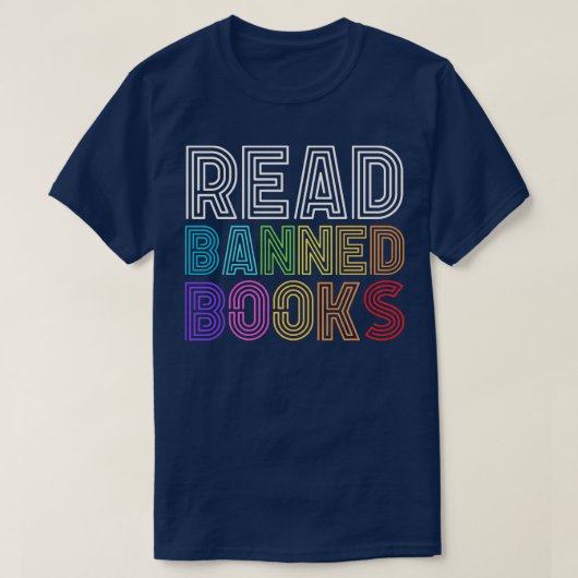 T-shirt Lire Livres interdits 7 (Design devant)