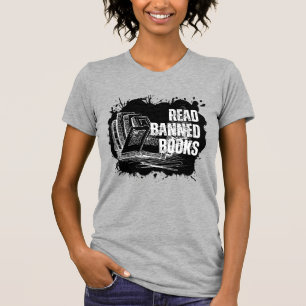 T-shirt Lire Livres Interdits" Chemise Liberté