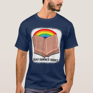 T-shirt Lire Livres Interdits Drôle Lecture Livre Lover Li