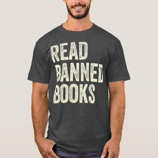 T-shirt Lire Livres interdits Vintage, i Lire Livres inter