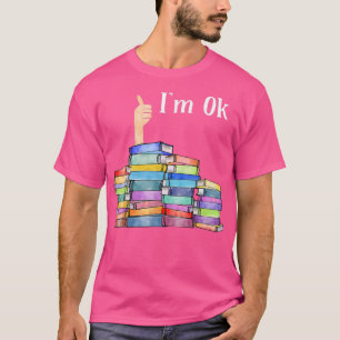 T-shirt Lire Lovers Livre Je suis OK National Book Lovers