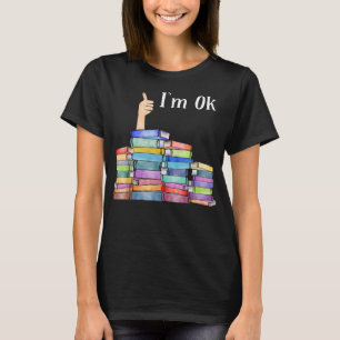 T-shirt Lire Lovers Livre Je suis OK National Book Lovers 