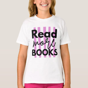 T-shirt Lire plus de livres