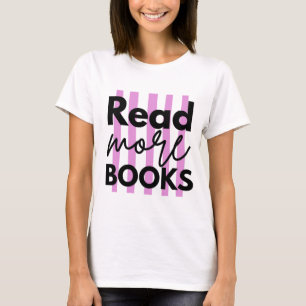 T-shirt Lire plus de livres