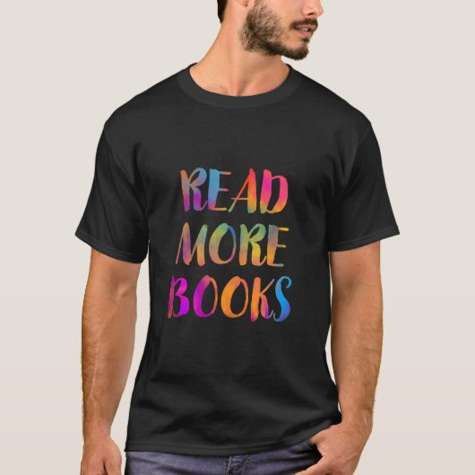 T-shirt Lire plus Livres Anglais Enseignant Appréciation S (Devant)