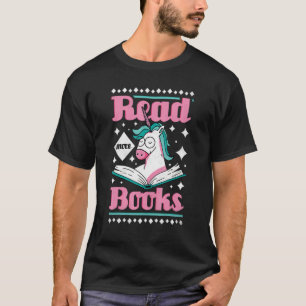 T-shirt Lire plus Livres Unicorn Bookworm