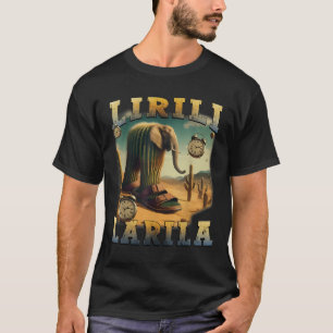 T-shirt Lirili Larila Funny Italien Brainrot meme