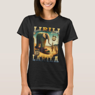 T-shirt Lirili Larila Mème drôle italien Brainrot Cactus E