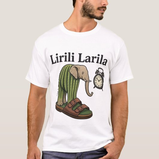 T-shirt Lirili Larila Shirt - Vêtements uniques et artisti (Devant)