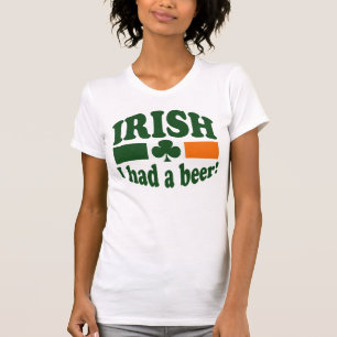 T-shirt L'Irlandais I a pris une bière
