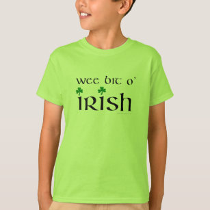 T-shirt L'Irlandais petit d'O de peu badine la chemise