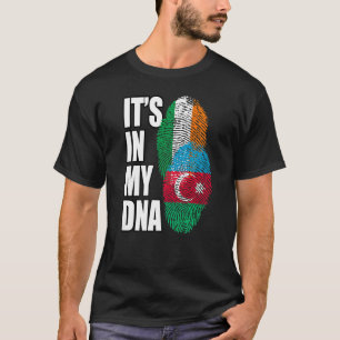 T-shirt L'Irlande Et L'Azerbaïdjan Mélangent Le Patrimoine