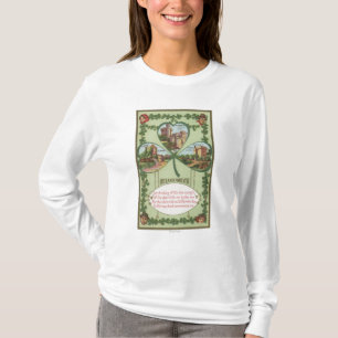 T-shirt L'Irlande pour toujours - liège et châteaux de