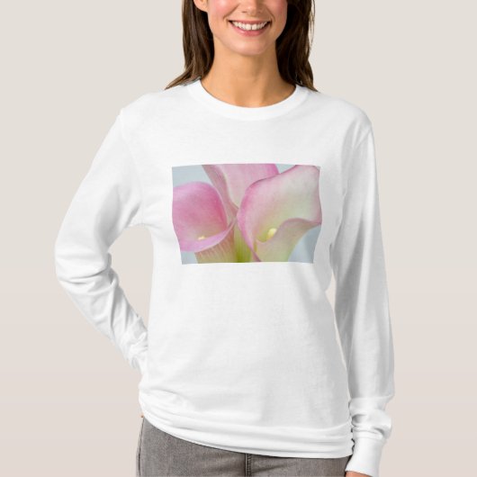 T-shirt Lis calla roses (Devant)