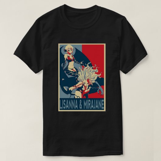 T-shirt Lisanna et mirajane (Design devant)