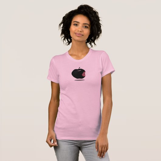T-shirt Lisa's Pink Venom Bitten Apple (Devant entier)