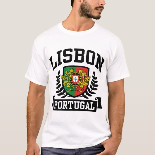 T-shirt Lisbonne Portugal (Devant)