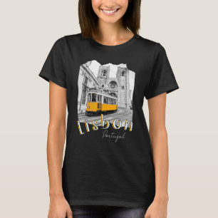 T-shirt Lisbonne Portugal Tramway Portugais Souvenirs Lisb