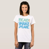 T-shirt Lisez plus de Shakespeare (Devant entier)