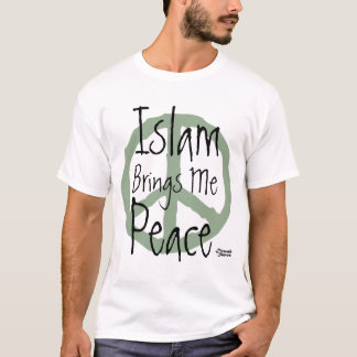 T-shirt L'Islam m'apporte la paix