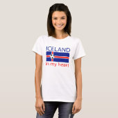 T-shirt L'Islande dans mon coeur (Devant entier)