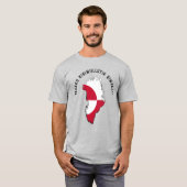 T-shirt L'Islande n'est pas à vendre (Devant entier)