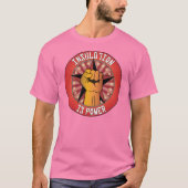 T-shirt L'isolation est le pouvoir (Devant)