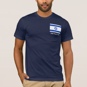 T-shirt L'Israël - drapeau israélien
