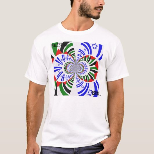 T-shirt L'Israël et la Palestine (Devant)