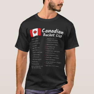 T-shirt Liste canadienne des regroupements