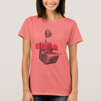 T-shirt Liste de cheveux Sèche-cheveux Vintage