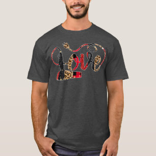 T-shirt Liste de cheveux Valentines Love Sèche-cheveux Le