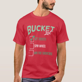 T-shirt Liste de choses à faire avant de mourir Getickets