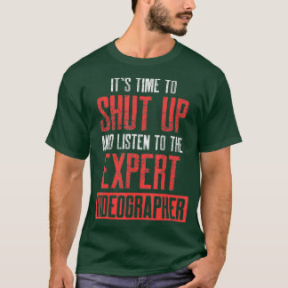 T-shirt Liste de vidéographes