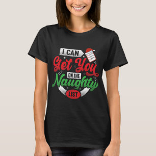 T-shirt Liste de vilains