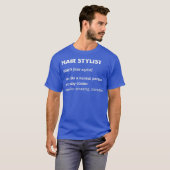 T-shirt Liste des cheveux (Devant entier)