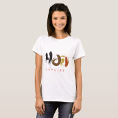 T-shirt Liste des cheveux (Devant entier)