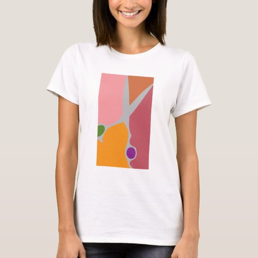 T-shirt Liste des cheveux (Devant)