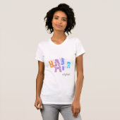 T-shirt Liste des cheveux (Devant entier)