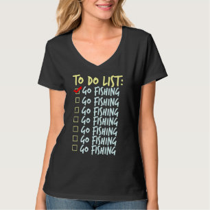 T-shirt Liste des pêcheurs Pêche pêcheurs
