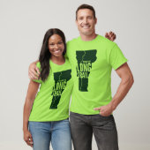T-shirt Liste des pointes du long sentier du Vermont T-Shi (Unisexe)
