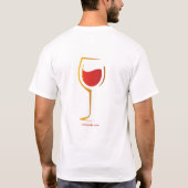 T-shirt Liste des vins - QR (Dos)