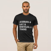 T-SHIRT LISTE LGBT (Devant entier)
