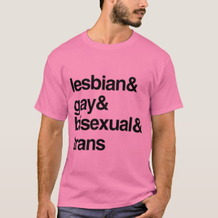 T-SHIRT LISTE LGBT