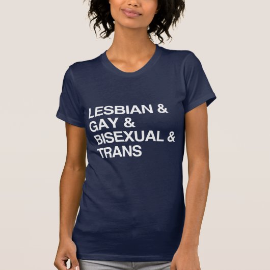 T-SHIRT LISTE LGBT (Devant)
