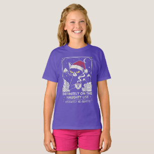 T-shirt "Liste Vilain" Grumpy Cat Christmas Brew.