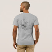 T-shirt Lit de balle de Deweze (Dos entier)