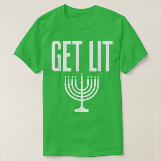 T-shirt Lit Menorah (Design devant)