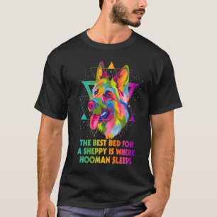 T-shirt Lit pour Sheppy est où Hooman Dort Berger Allemand